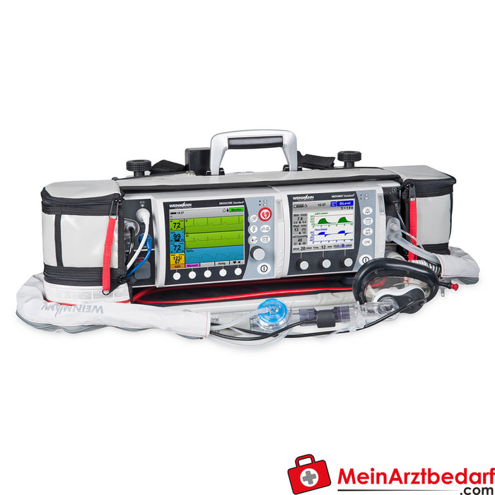 Weinmann MEDUMAT Standard² com MEDUCORE Standard² sobre LIFE-BASE 1 NG XL