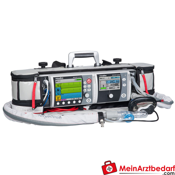 Weinmann MEDUVENT Standard with MEDUCORE Standard² on LIFE-BASE 1 NG XL