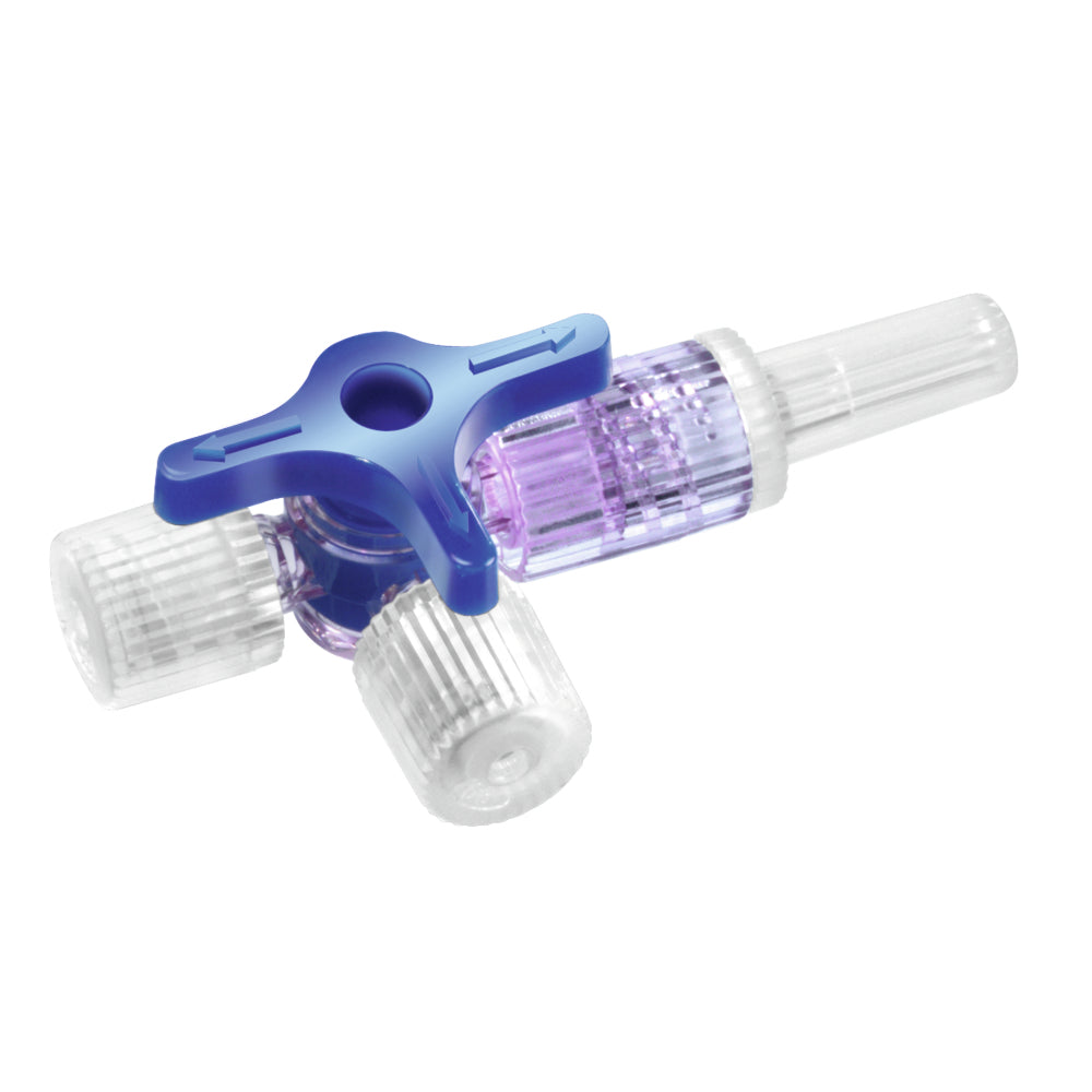 B. Braun Discofix 3-Wege-Hahn, blau, 50 Stk..