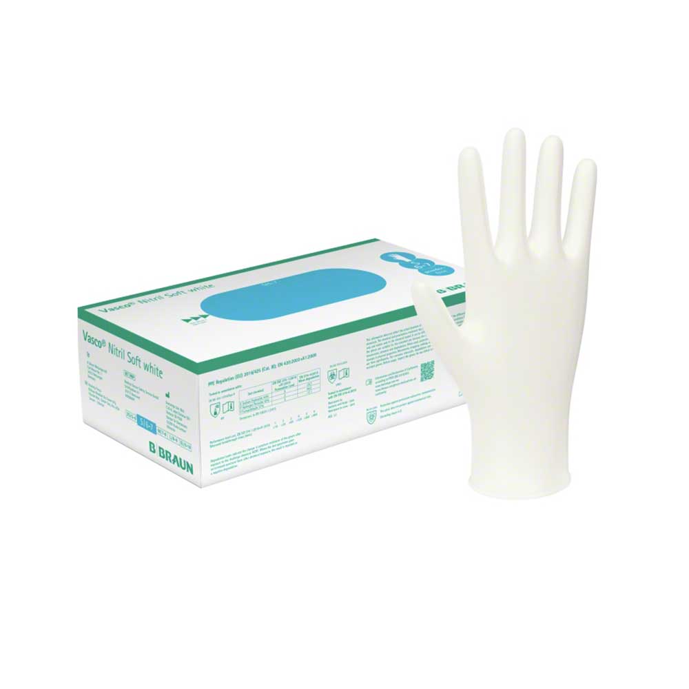 B. Braun Vasco Nitril Soft white