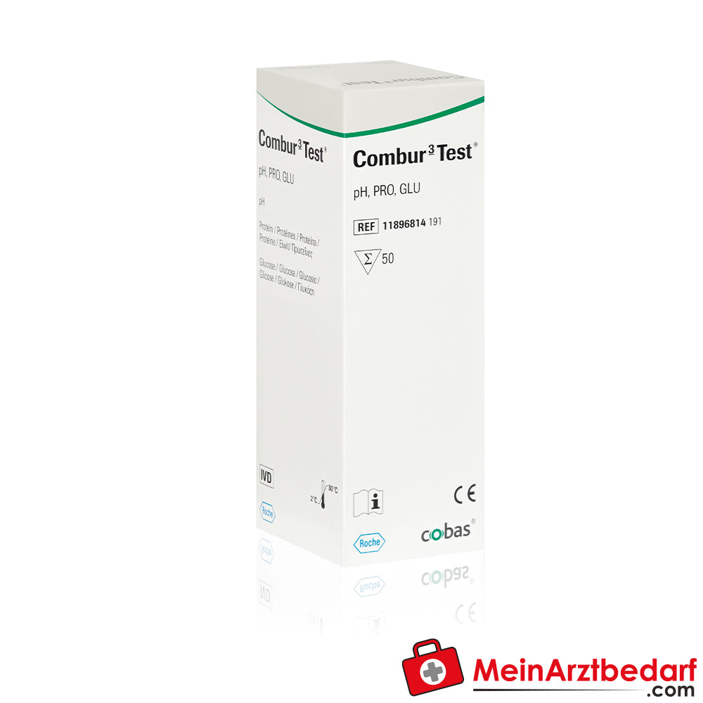 Combur 3 Test, 50 Urinteststreifen