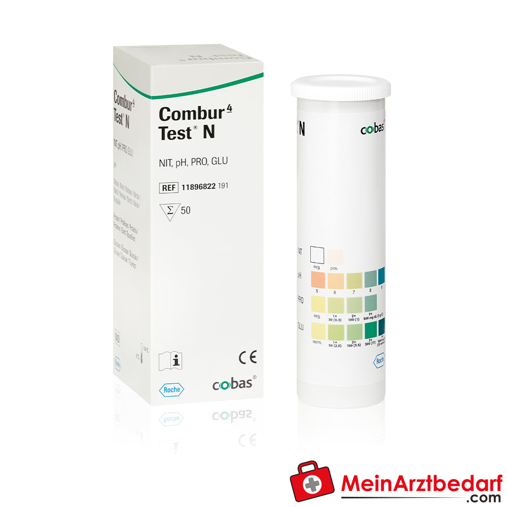 Combur 4 Test N, 50 Urinteststreifen