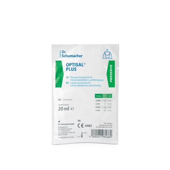 Dr. Schumacher OPTISAL PLUS Flächendesinfektion Konzentrat.