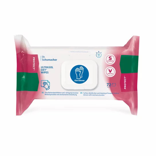 Dr. Schumacher ULTRASOL OXY WIPES Desinfektionstücher sporizid.