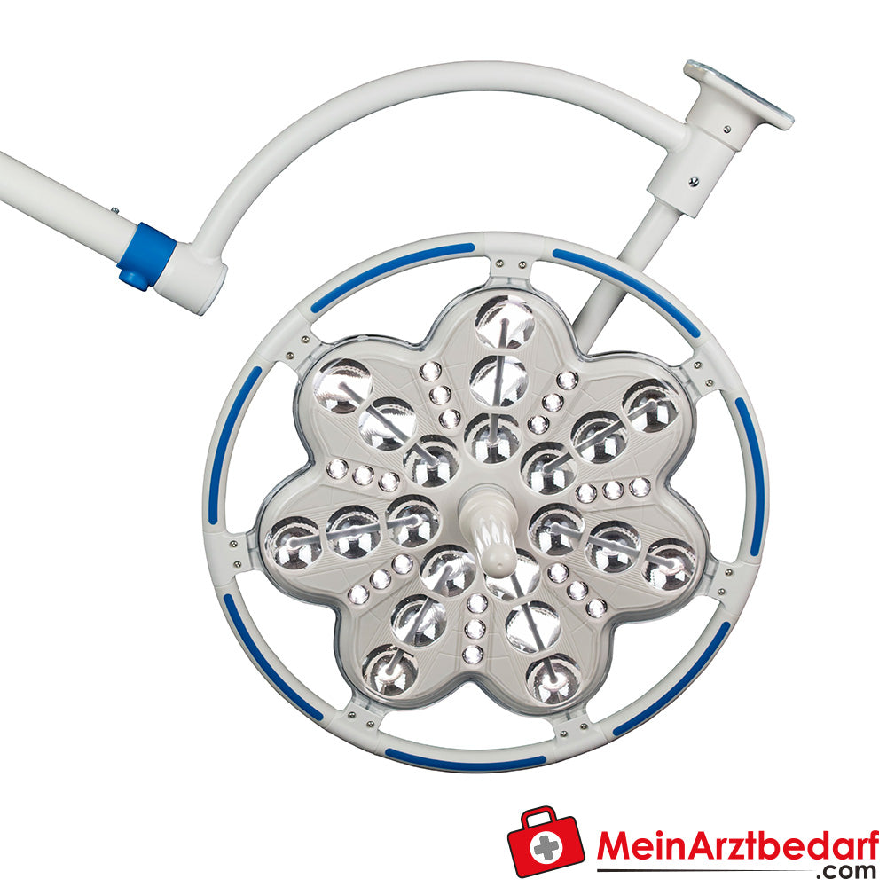 EMALED 300 F surgical light, mobile with rolling stand