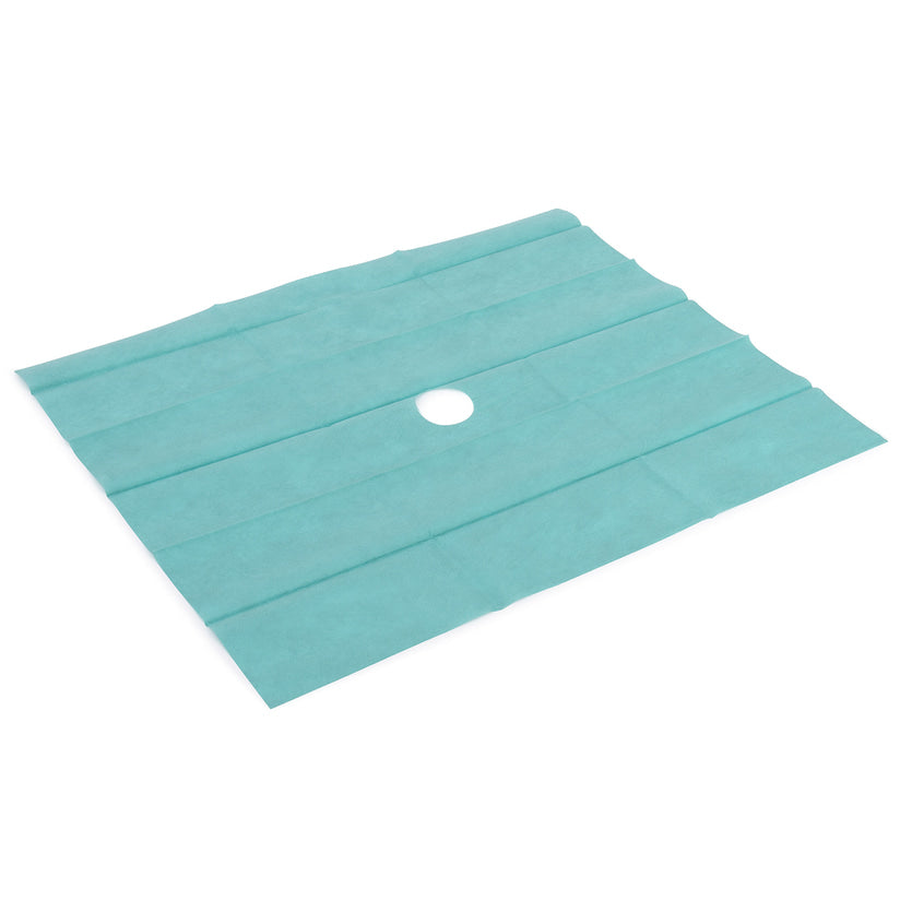 Hartmann Foliodrape Protect Lochtücher, 75 x 90 cm, Ø 10 cm, 40 Stk.