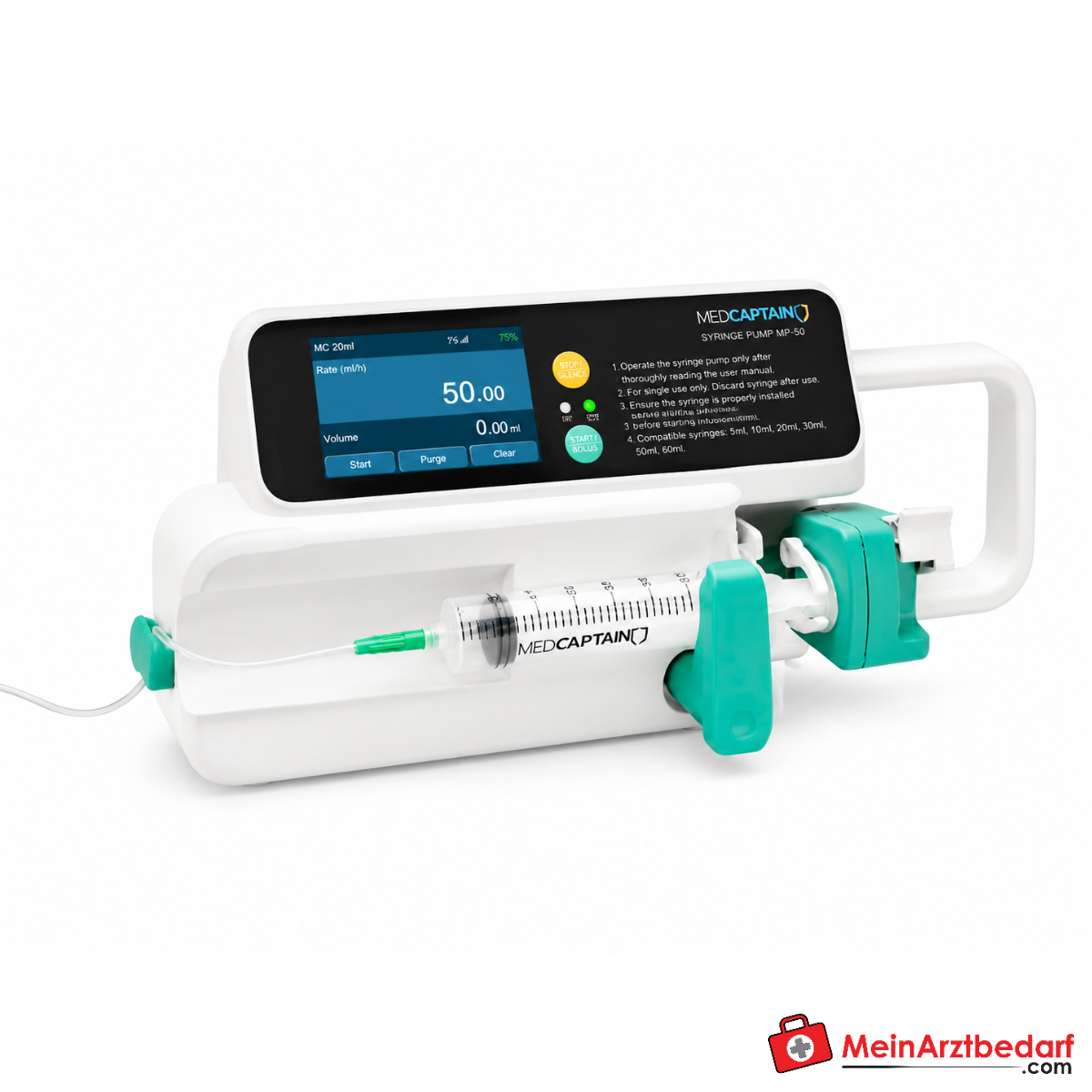 Medcaptain SYS-50 Spritzenpumpe, 1-Kanal.