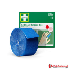 Cederroth Soft Foam Bandage Blue, 6 cm x 4,5 m.