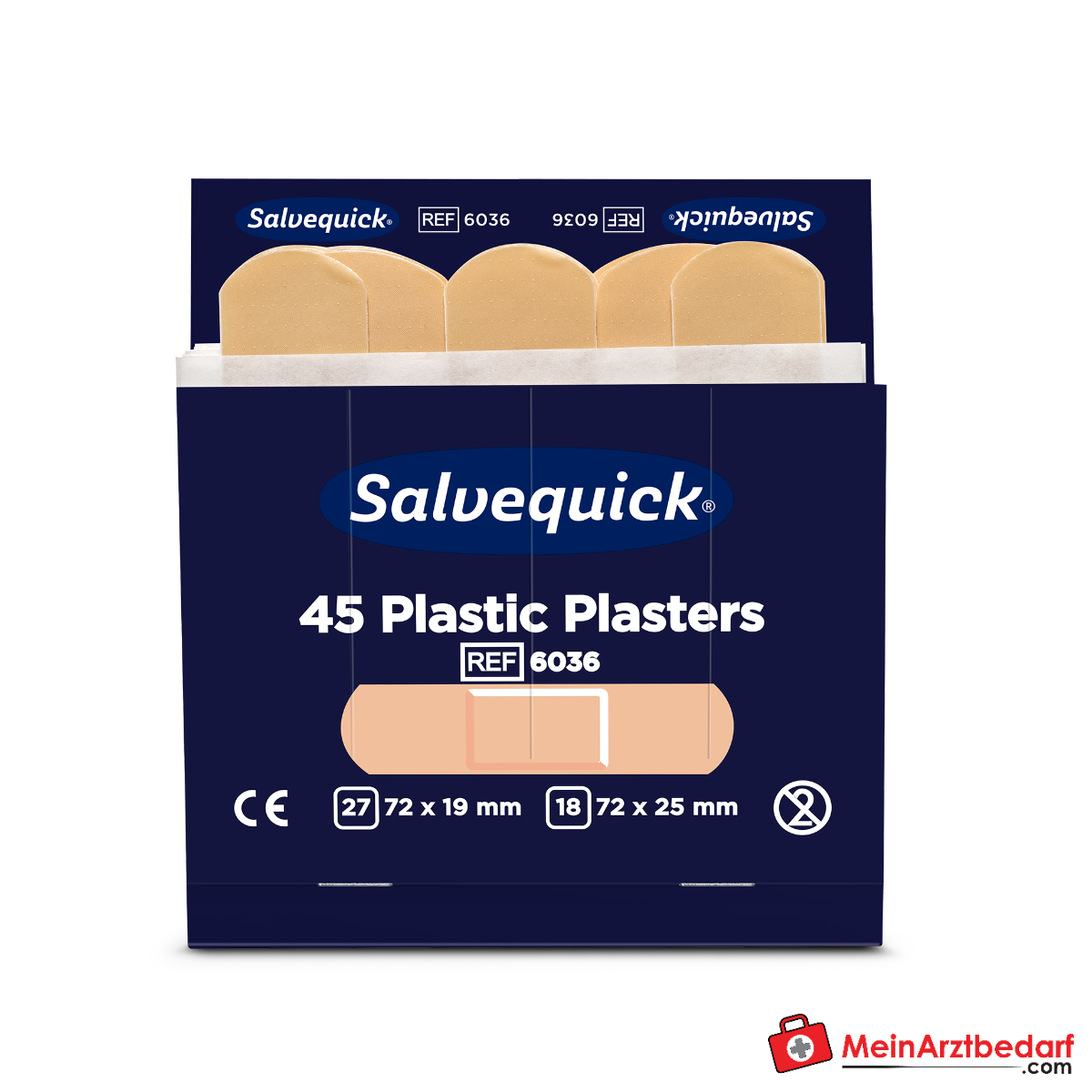 Salvequick Pflasterstrips Refill.