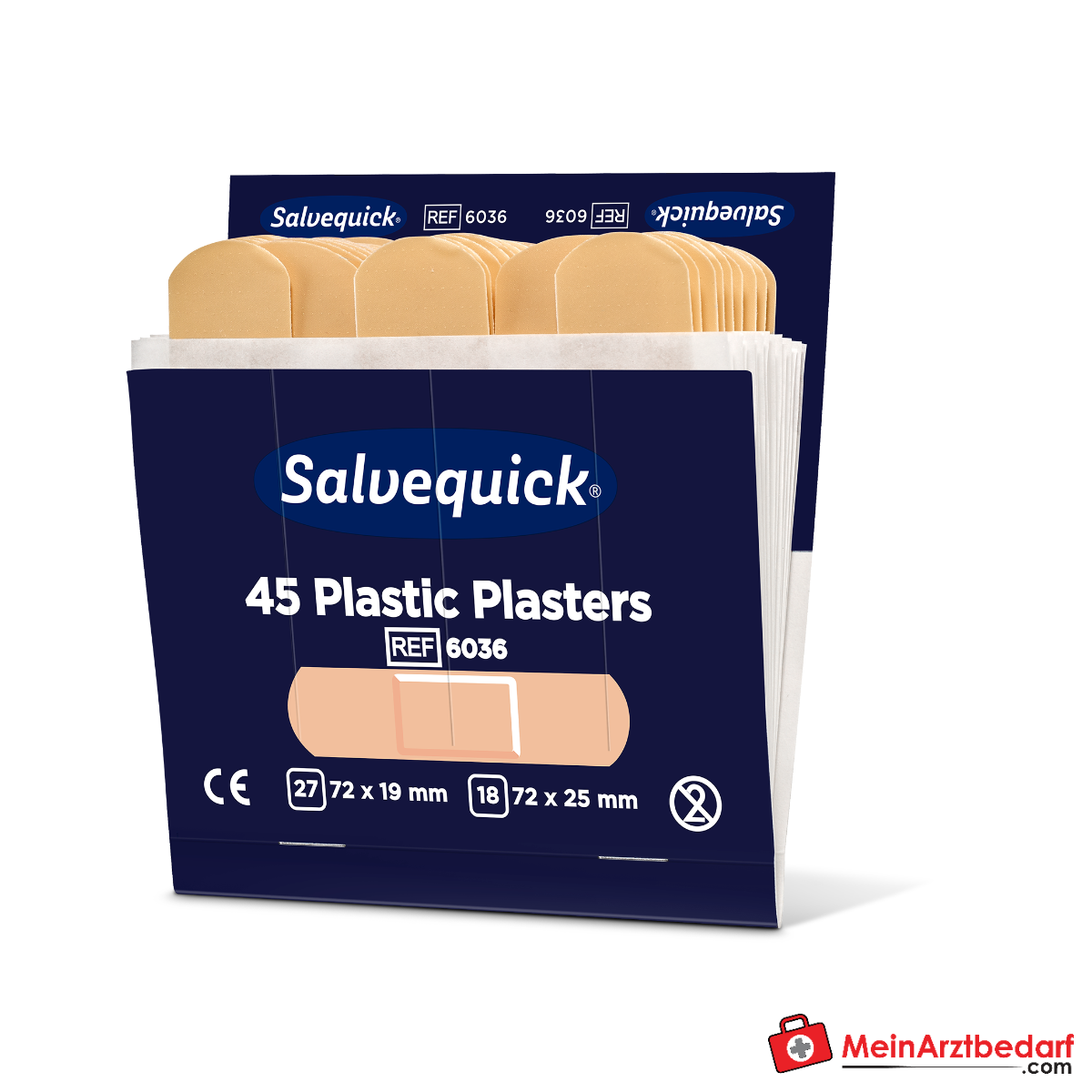 Salvequick Pflasterstrips Refill.