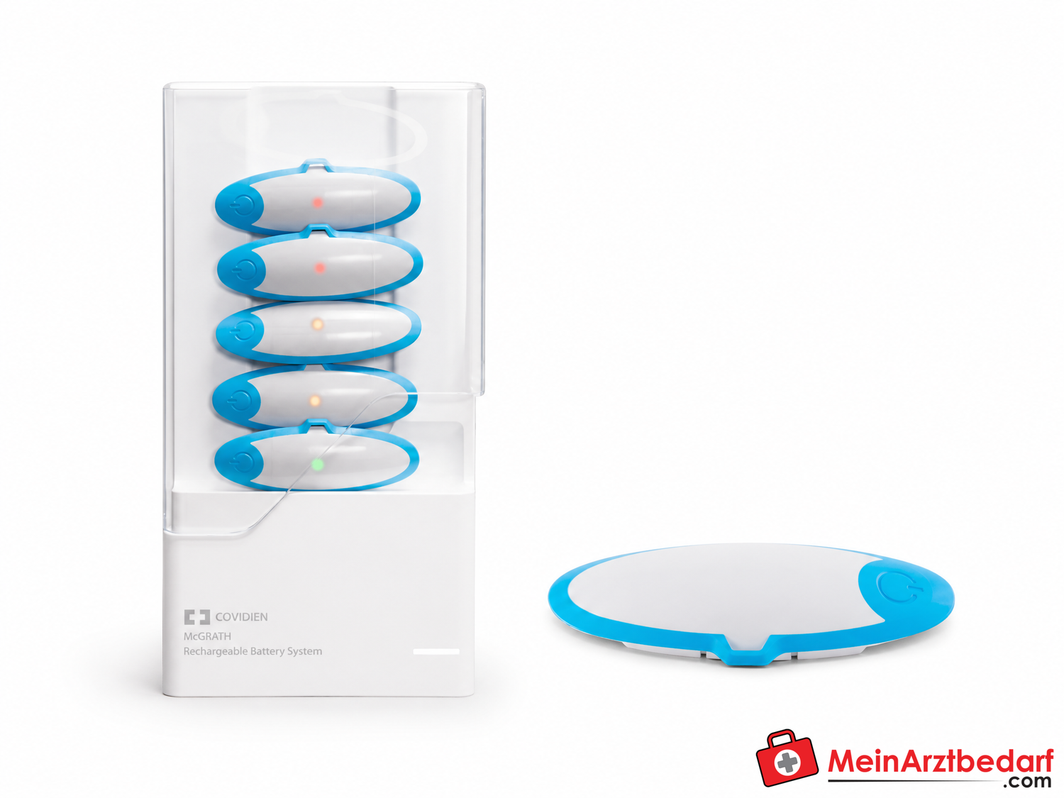 McGRATH Nova Pack, wiederaufladbares Akkusystem mit Ladegerät und 5 Akkus.