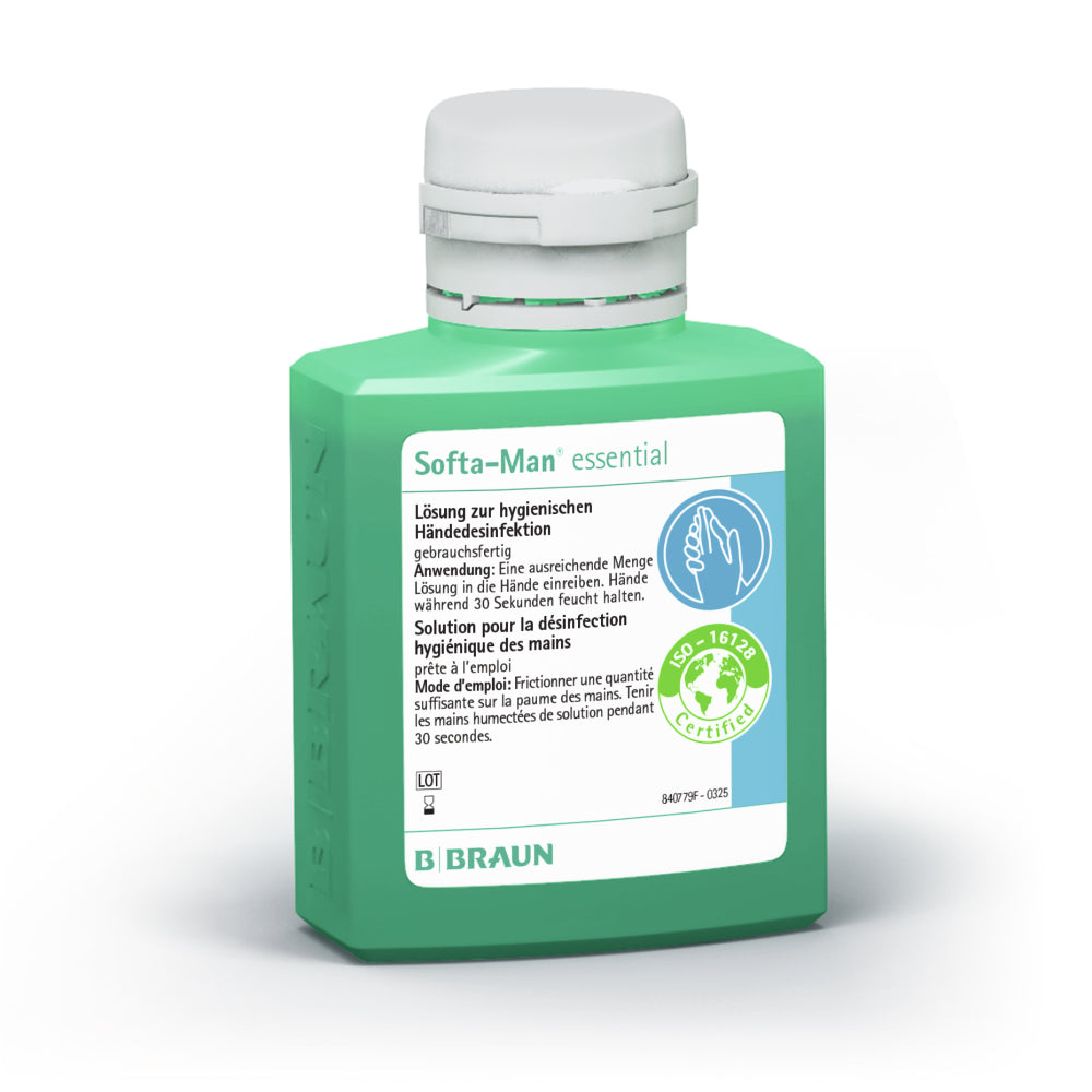 B. Braun Softa-Man essential Händedesinfektion.